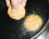 A picture of step 3 of Corn Vada.
