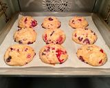 Foto del paso 7 de la receta: Galletas blandas con frutos del bosque “sin gluten” (Soft cookies with “gluten-free” berries)