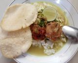 Foto langkah ke 8 dari resep Soto Daging Kuah Kuning non-Santan.