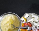 A picture of step 1 of Paneer tikka masala.