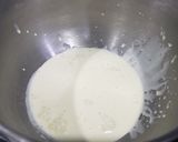 Hình bước làm 4 của món Mousse hoa đậu biếc