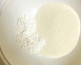 A picture of step 1 of Dahi Papdi.