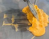 A picture of step 2 of Mango Mochi Roll Ice Cream.
