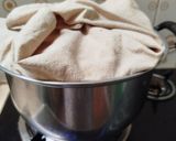 Foto langkah ke 3 dari resep Roti Bakpao Oat, Tanpa Ulen Metode all in.