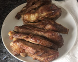 Foto del paso 1 de la receta: Galtas al horno en cama de patatas