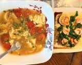 Hình bước làm 3 của món Canh riêu đậu