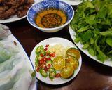 Hình bước làm 4 của món Bánh ướt thịt nướng