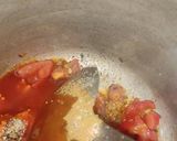 A picture of step 2 of Masala pasta.