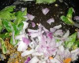 A picture of step 1 of Carrot Beet sabji.