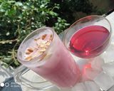 A picture of step 4 of Sweet Yoghurt Rosy Drink PUNJABI LASSI.