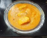 A picture of step 4 of Shahi Paneer.