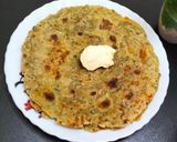 पुदीना लौकी गाजर पराठा रेसिपी चरण 6 फोटो