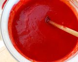 Alma-málna zselé recept fázis 1 fotója
