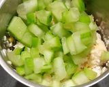 A picture of step 3 of Watermelon Rind Dosa and Watermelon Rind Chutney.