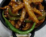A picture of step 7 of Honey Chili Potato.