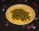 A picture of step 5 of Green Chili Pickle.