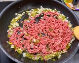 Foto del paso 2 de la receta Nachos con carne, queso y chiles poblanos
