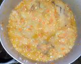 A picture of step 5 of White rice and garden egg stew.