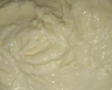 A picture of step 1 of Dahi Vada.