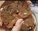 A picture of step 9 of Eggless plum cake.