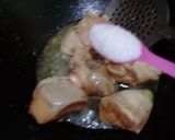 A picture of step 1 of Jhatpat Chicken Karhai.