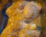 A picture of step 1 of Mediterranean Chicken.