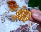 عکس مرحله 3 از دستور سوهان عسلی کنجدی