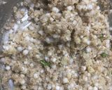 A picture of step 2 of Aloo Sabudana Vada (Potato and Tapioca Fritters).