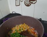 A picture of step 4 of Healthy Pulao.
