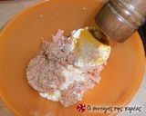 Φωτογραφία βήματος 7 της συνταγής Plum Cake καπνιστής πέστροφας / σολομού