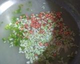 A picture of step 4 of Minestrone Soup With Crispy Pita Garlic Toast.