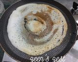 A picture of step 3 of Ghee Roast Dosa.