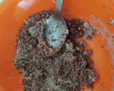 Foto langkah ke 2 dari resep Roti Kopi Gula Aren Kismis (Tanpa Ulen, versi Minyak).