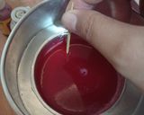 Foto langkah ke 4 dari resep Tumpeng dessert (Puding Merah Putih & Buah).