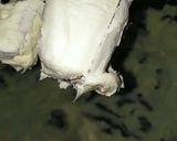 A picture of step 5 of Besan Naan Khatai.