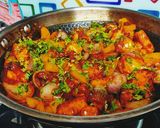 A picture of step 6 of Chilli Paneer.