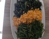 Foto langkah ke 2 dari resep Urap Kangkung,kacang panjang dan jagung manis.