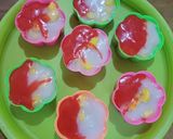 Foto langkah ke 6 dari resep Kue Nangka Merah Putih.