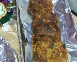 A picture of step 3 of Allu ke chapli kabab.