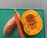 Foto del paso 1 de la receta: Sopa Crema de Zapallo Japonés, Zanahoria y Boniato