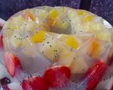 Foto langkah ke 6 dari resep Puding buah with premium with vla.