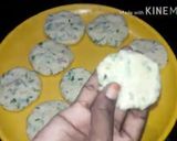 A picture of step 4 of Vadai using wasted rice.