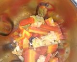 A picture of step 2 of Creemy cauliflower and carrot soup.