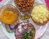 आलू चना की मिक्स पकौड़ा (Aloo chana ki mix pakoda recipe in Hindi) रेसिपी चरण 1 फोटो