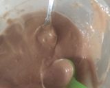 A picture of step 1 of Chocolate wafers.