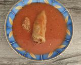 2048. Görög joghurtos paradicsomos töltött paprika és gombóc 😋 recept fázis 5 fotója
