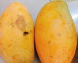 Hình bước làm 1 của món Kem xoài