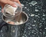 A picture of step 1 of Chocolate milk shake.