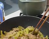 Hình bước làm 4 của món Khổ qua tàu xì xào bò
