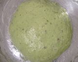 Foto langkah ke 5 dari resep Flaxseeds Pandan Swirl Sourdough Bread.